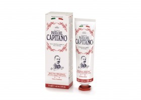 CAPITANO 1905 ORIGINAL RECIPE - premium zubní pasta s originální recepturou 75 ml + DÁREK ZDARMA pasta 15 ml