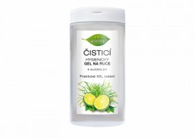 Čistící hygienický gel na ruce antibakteriální LEMONGRASS + LIMETKA 200 ml