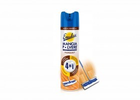 Emulsio Mangia Polvere Parquet 4in1 300 ml - Čisticí sprej na dřevěné podlahy a parkety