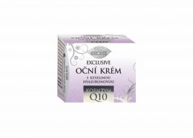 EXCLUSIVE oční pleťový krém s kyselinou hyaluronovou Q10, 51 ml