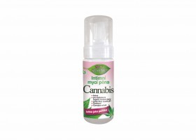 Intimní mycí pěna CANNABIS 150 ml