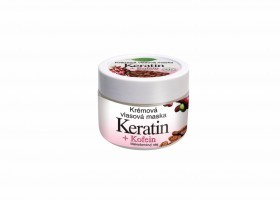 Krémová vlasová maska KERATIN +KOFEIN 260 ml