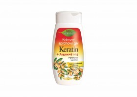 Krémový sprchový gel ARGANOVÝ OLEJ + KARITÉ 260 ml