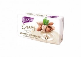 LUKSJA Creamy Almond & Shea butter - toaletní mýdlo 90 g