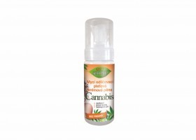 Mycí odličovací pleťové krémová pěna CANNABIS 150 ml