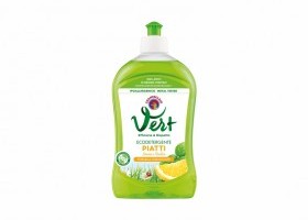 PIATTI CON OLI ESSENZIALI, LIMONE & BASILICO - Mycí prostředek nádobí 500 ml