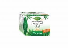 Protivráskový pleťový krém CBD Kanabidiol 51 ml