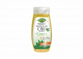 Relaxační sprchový gel CBD Kanabidiol 260 ml