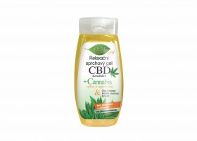 Relaxační sprchový gel CBD Kanabidiol 260 ml