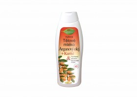 Tělové mléko ARGANOVÝ OLEJ + KARITÉ výživné 500 ml