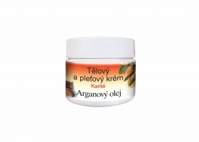 Tělový a pleťový krém ARGANOVÝ OLEJ + KARITÉ 260 ml