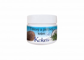 Tělový a pleťový krém KOKOS 260 ml