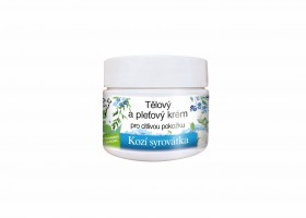 Tělový a pleťový krém KOZÍ SYROVÁTKA 260 ml