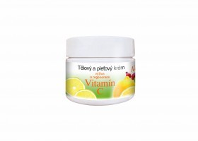 Tělový a pleťový krém VITAMÍN C 260 ml