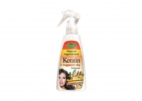 Vlasová regenerace KERATIN + ARGANOVÝ OLEJ 260 ml