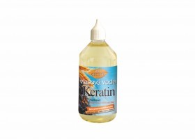 Vlasová voda KERATIN + VITAMÍNOVÝ OLEJ Z OBILNÝCH KLÍČKŮ 215 ml