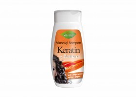 Vlasový šampon KERATIN + PANTHENOL 260 ml